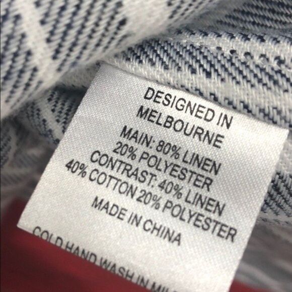 Once Was Striped Zipper Back Fringe Camisole Top (255) - Picture 8 of 9